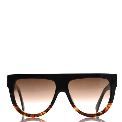 Celine Shadow Sunglasses CL 41026/S Black Havana 2 of 7