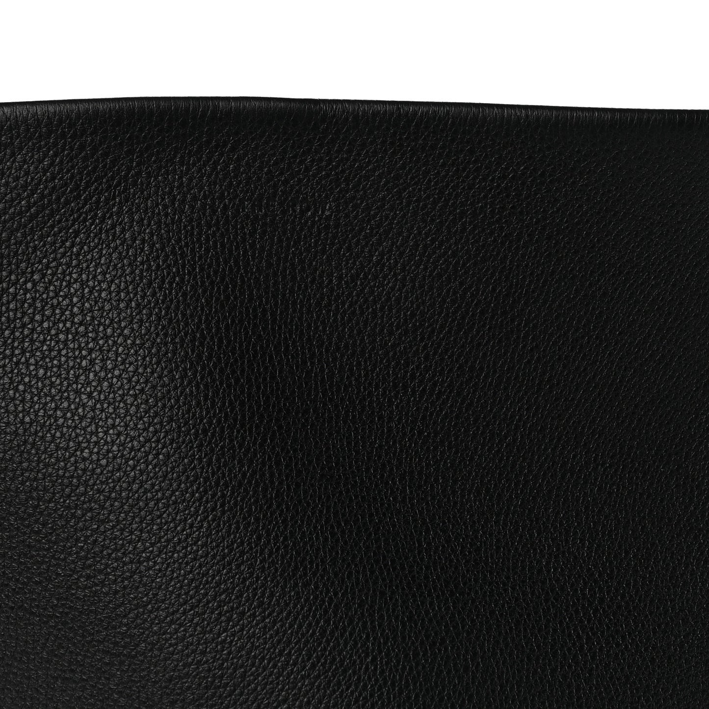 Grained Calfskin Large N/S Park Tote Black