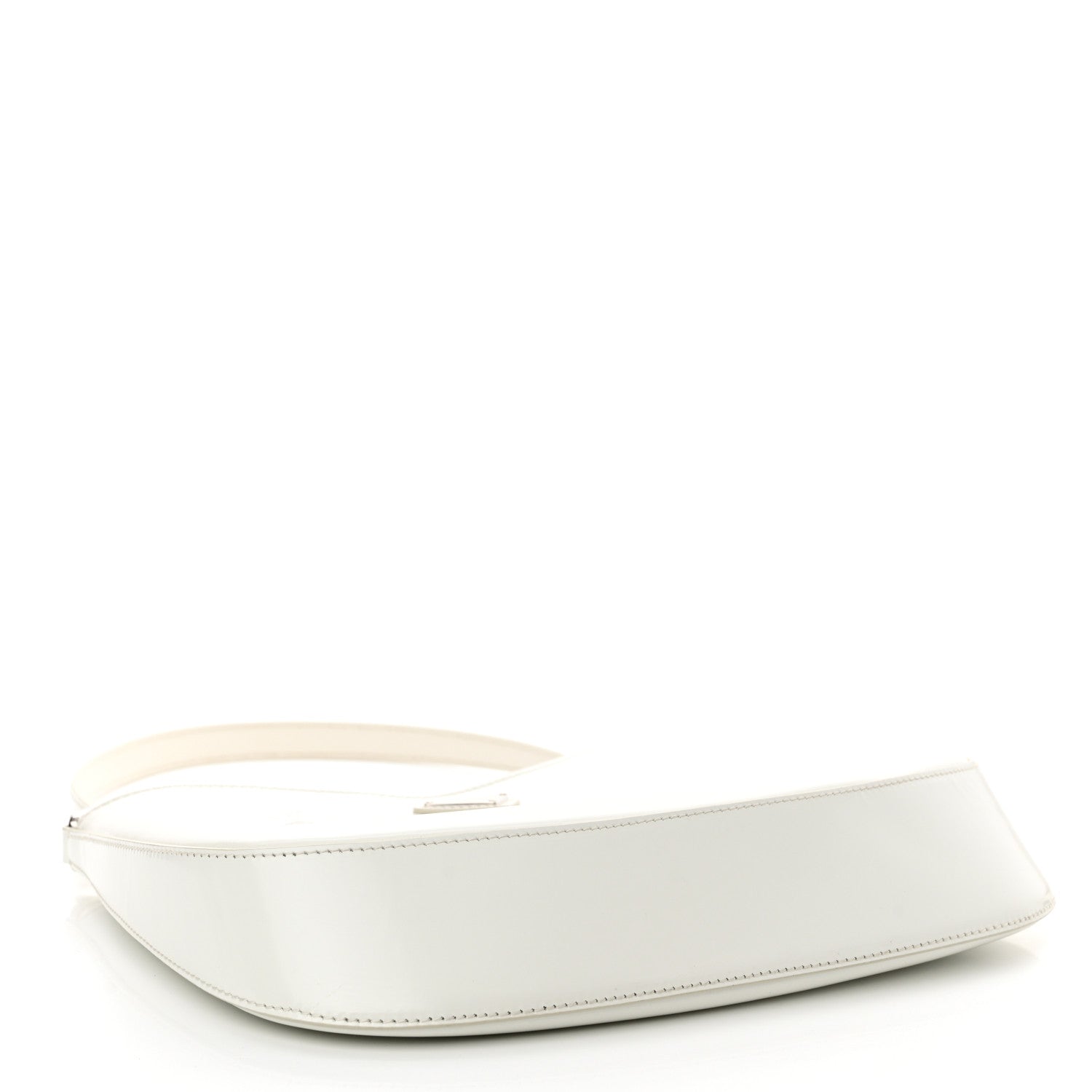 Prada Spazzolato Cleo Shoulder Bag White 4 of 10