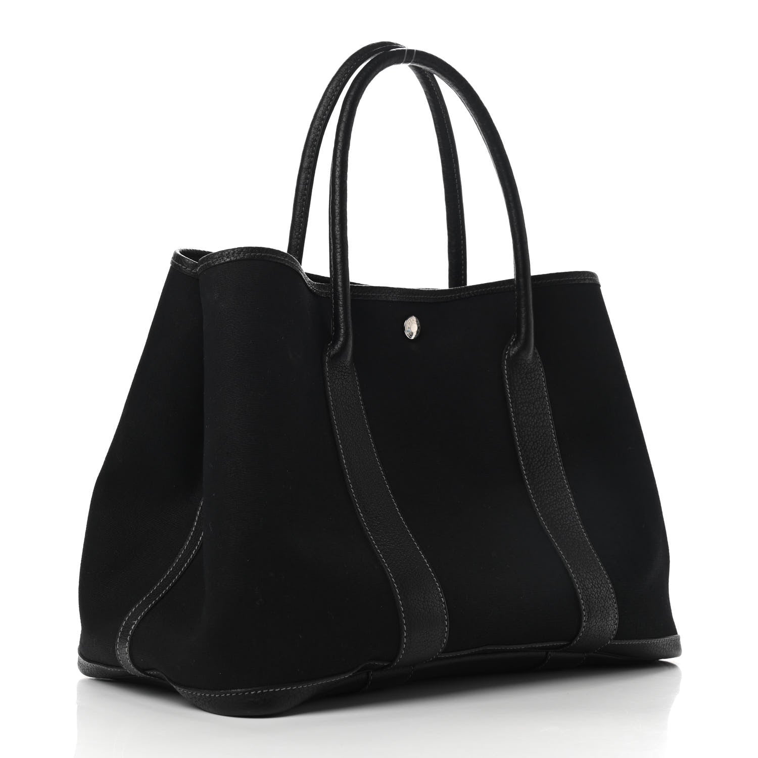 Hermes Toile Negonda Garden Party Tote 36 MM Black 3 of 11