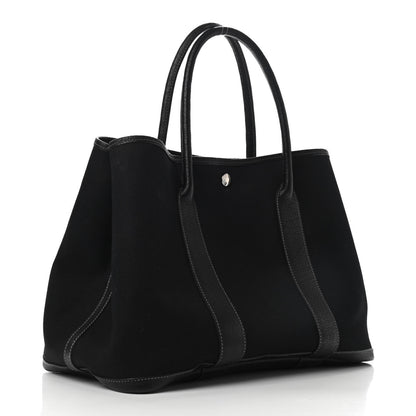 Hermes Toile Negonda Garden Party Tote 36 MM Black 3 of 11