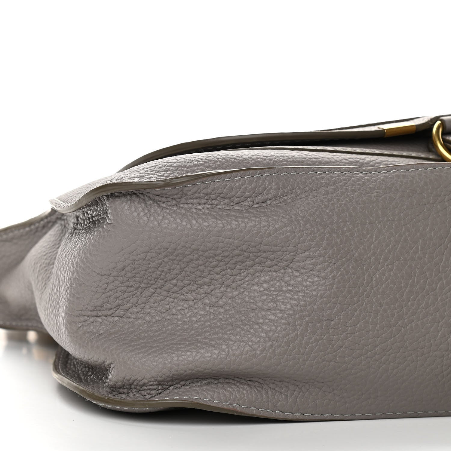 Chloe Calfskin Medium Marcie Satchel Cashmere Grey 10 of 11