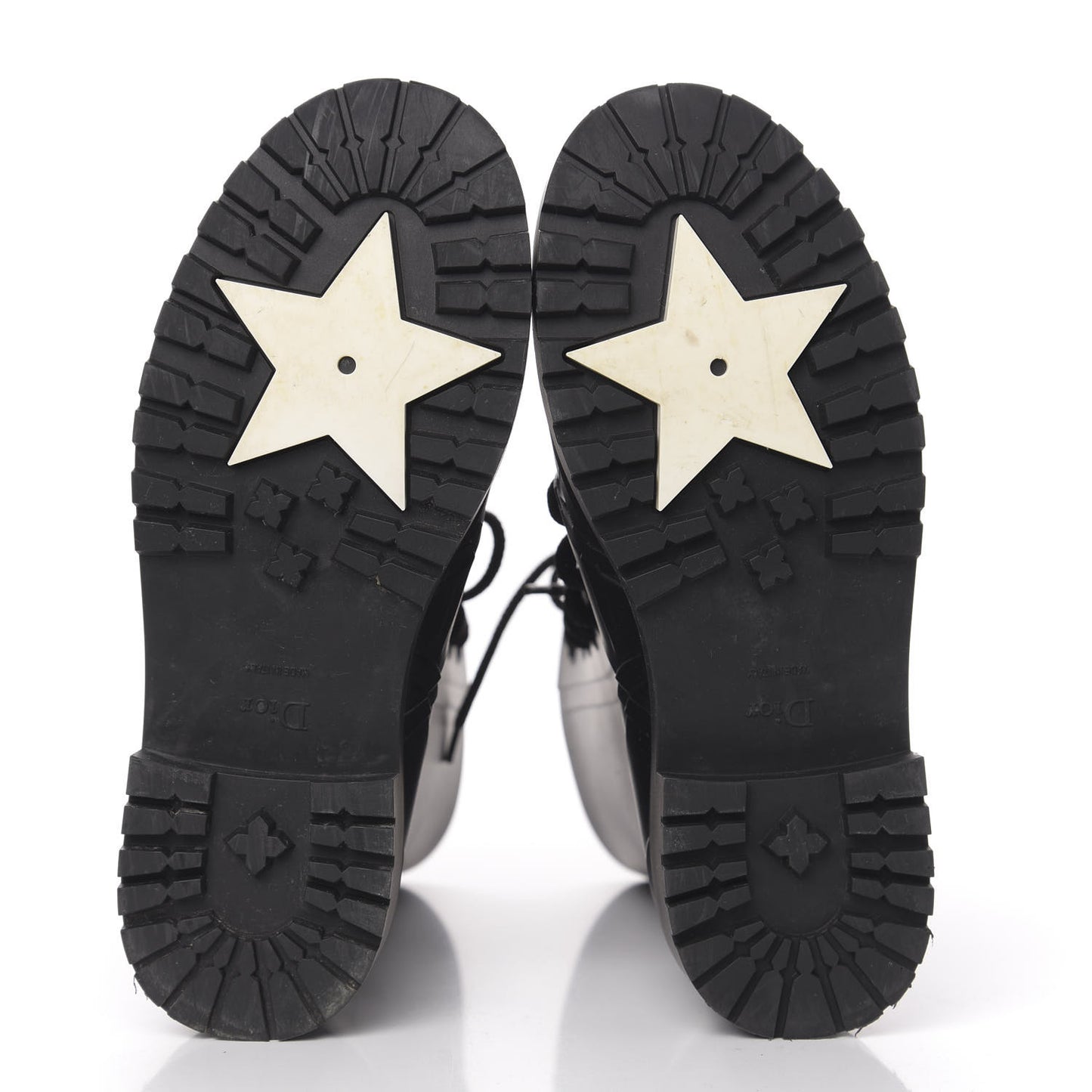 Rubber Diorcamp Low Boots 39 Black