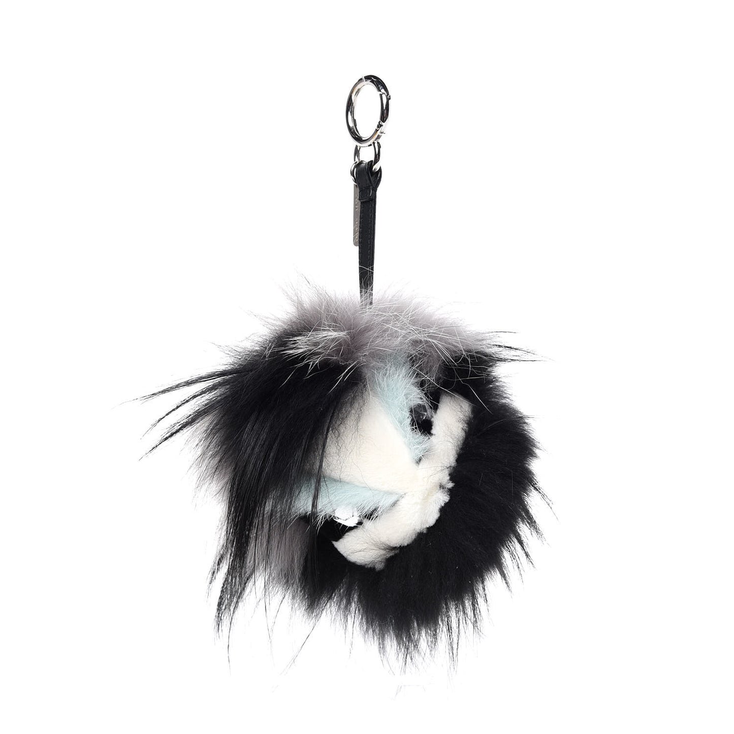 Mink Fur Diabloo Monster Bag Charm Mint