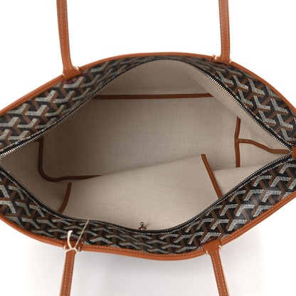 Goyard Goyardine Artois MM Black Gold 5 of 7