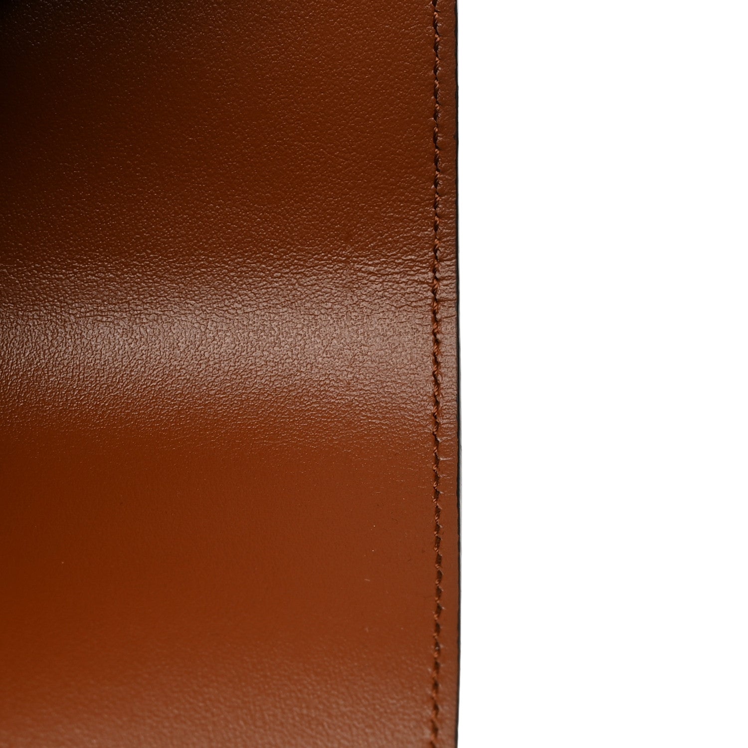 Celine Shiny Calfskin Triomphe Compact Wallet Natural Tan 9 of 10