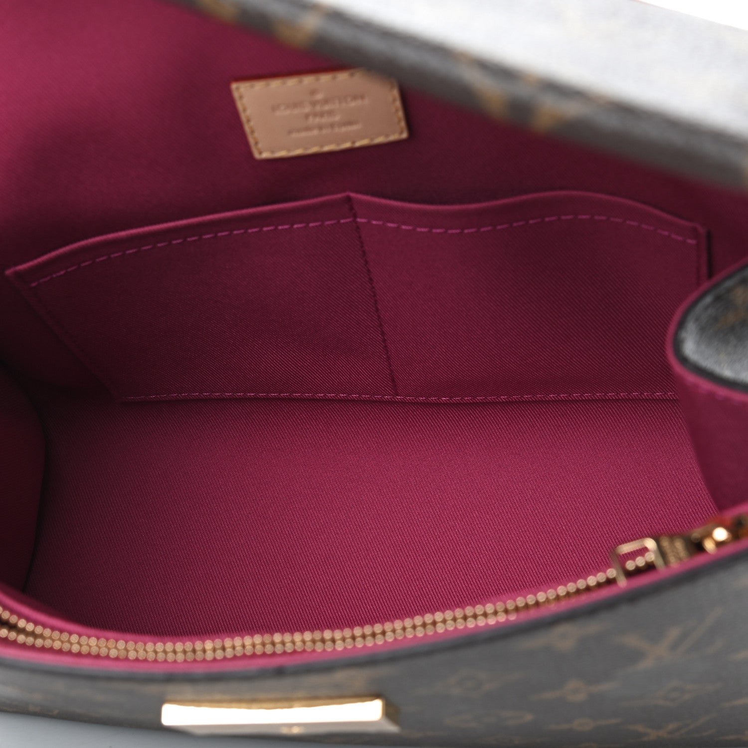 Louis Vuitton Monogram Cluny BB Bordeaux Fuchsia 5 of 8