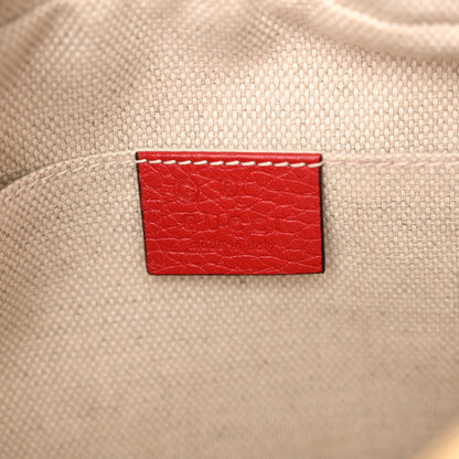 Gucci Pebbled Calfskin Small Soho Disco Bag Vibrant Red 6 of 12