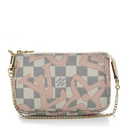 Louis Vuitton Damier Azur Tahitienne Mini Pochette Accessories 1 of 7