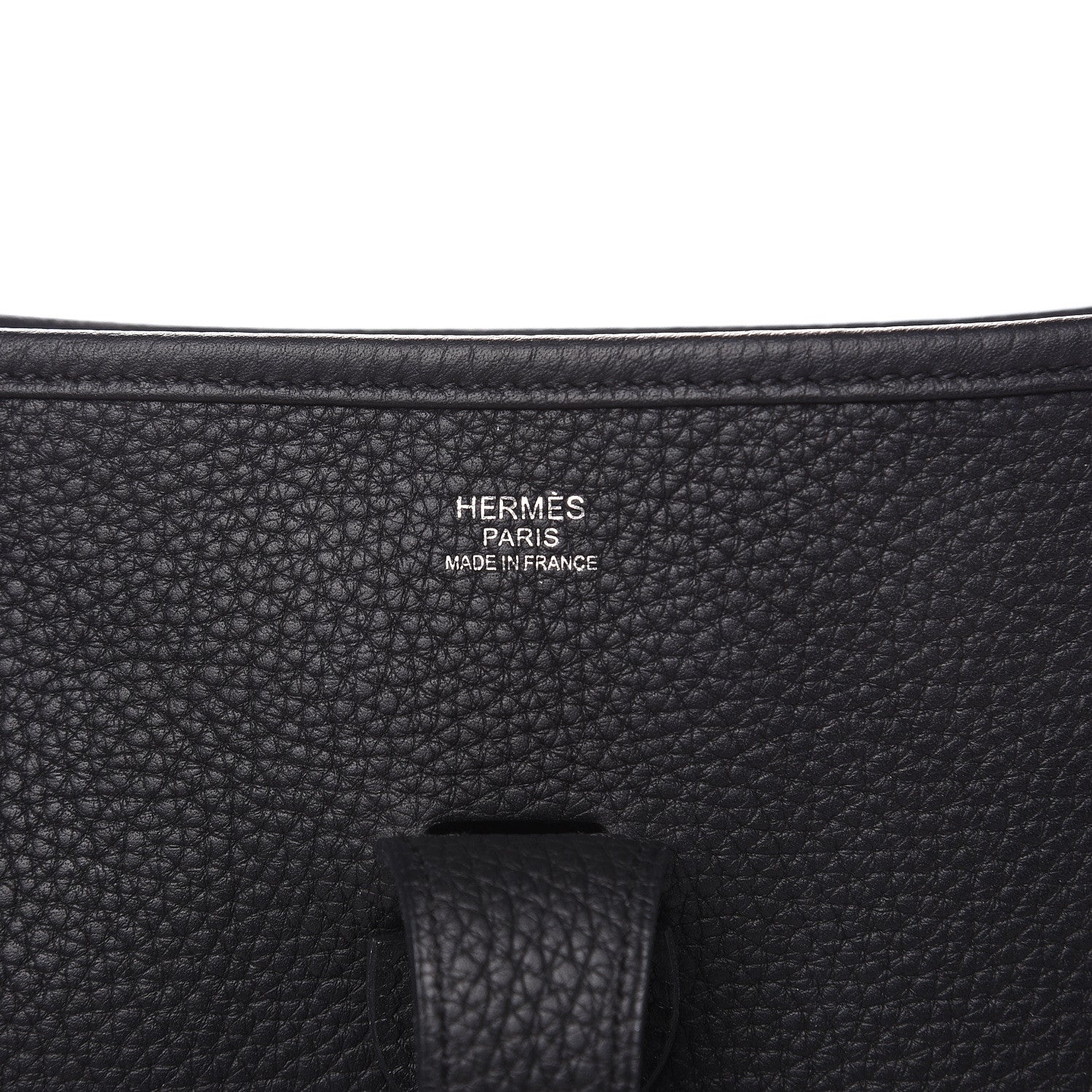 Hermes Taurillon Clemence Evelyne III GM Black 6 of 13