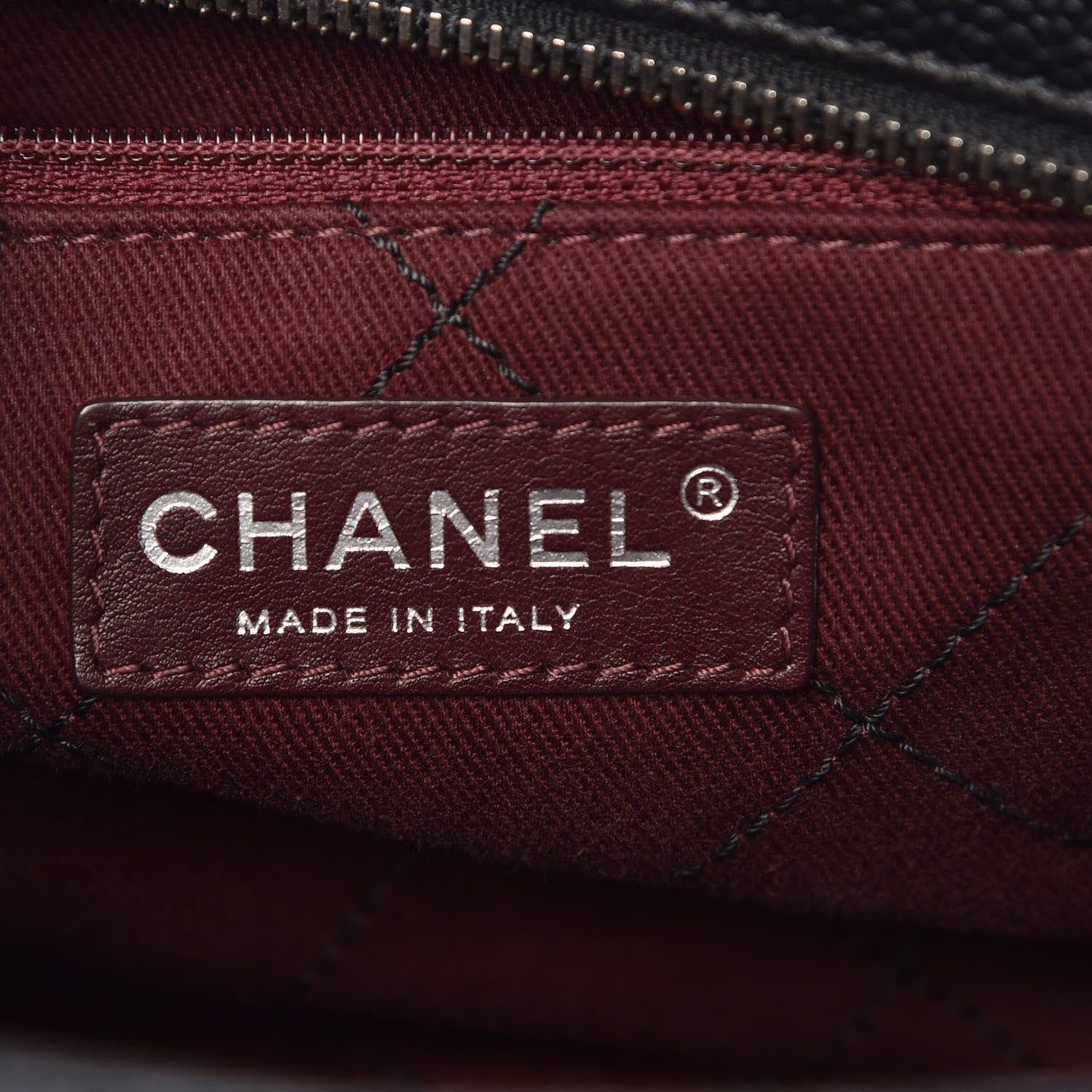 Chanel Caviar Quilted Small Deauville Bowling Bag Black 6 of 9