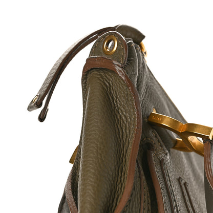 Chloe Calfskin Medium Marcie Satchel Baobab Green 9 of 10