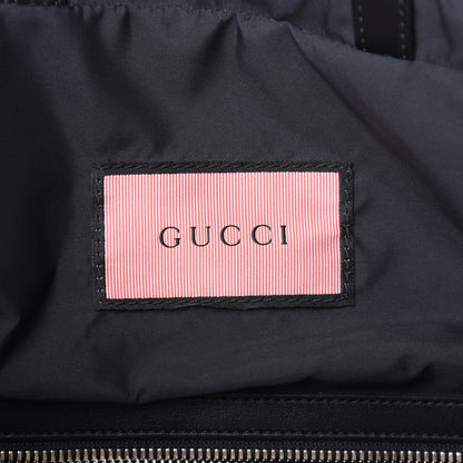 Gucci Calfskin Small GucciGhost Drawstring Backpack Black 7 of 10