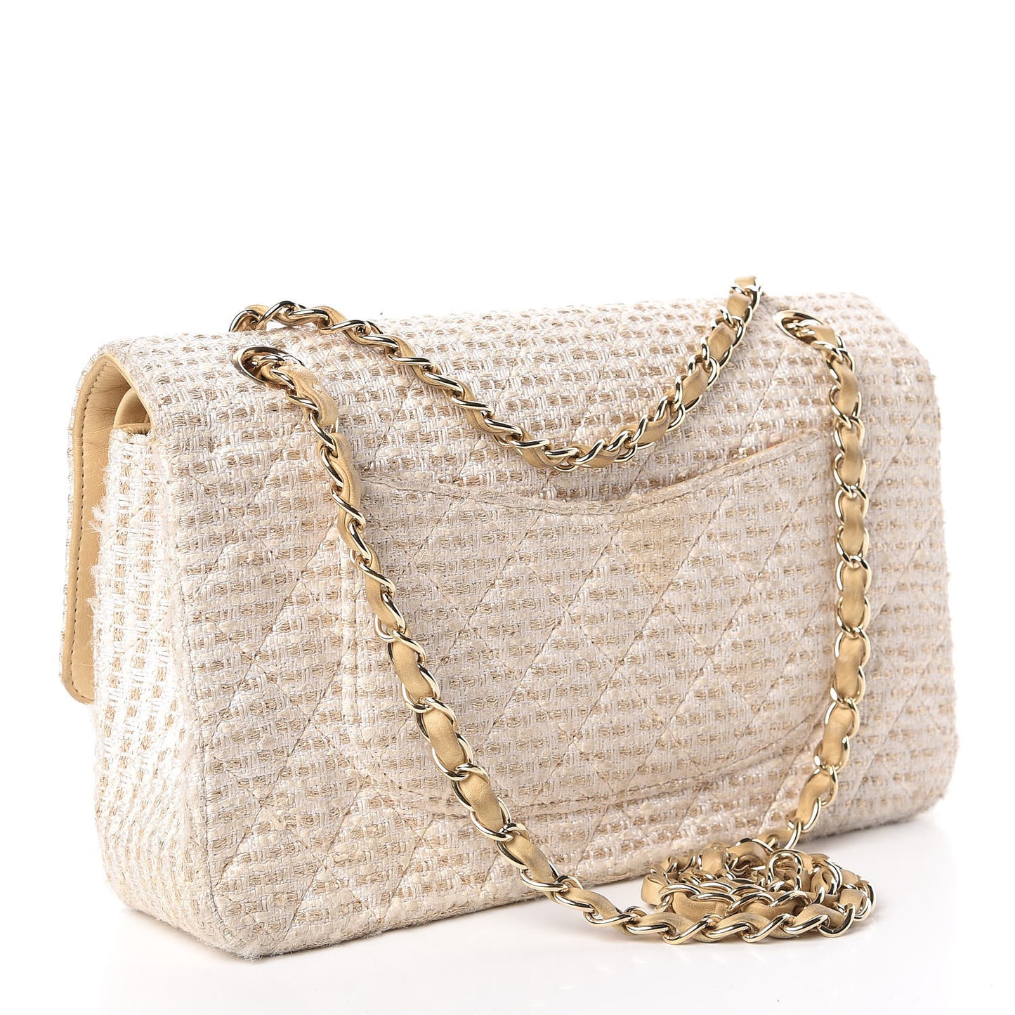 Tweed Medium Double Flap Multicolor