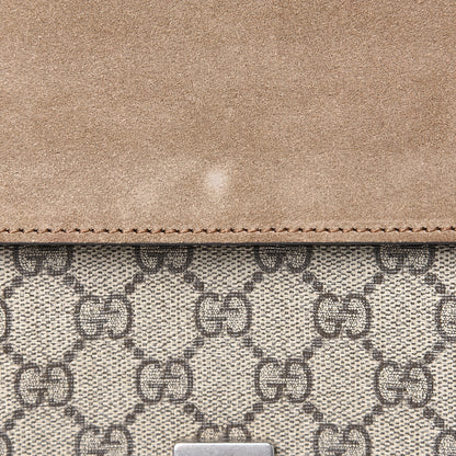 Gucci GG Supreme Monogram Small Dionysus Shoulder Bag Taupe 10 of 11