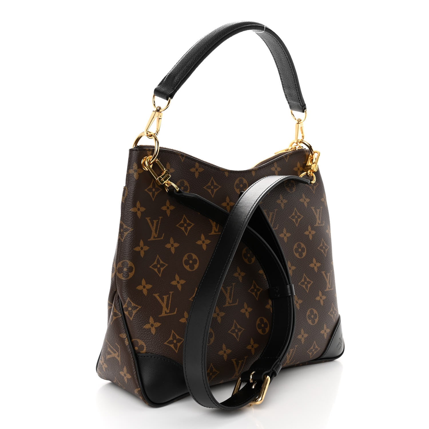 Louis Vuitton Monogram Odeon MM Black 3 of 10