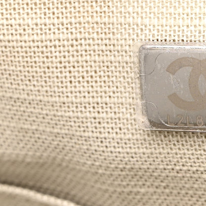 Chanel Metallic Calfskin Medium Deauville Tote Silver 9 of 13