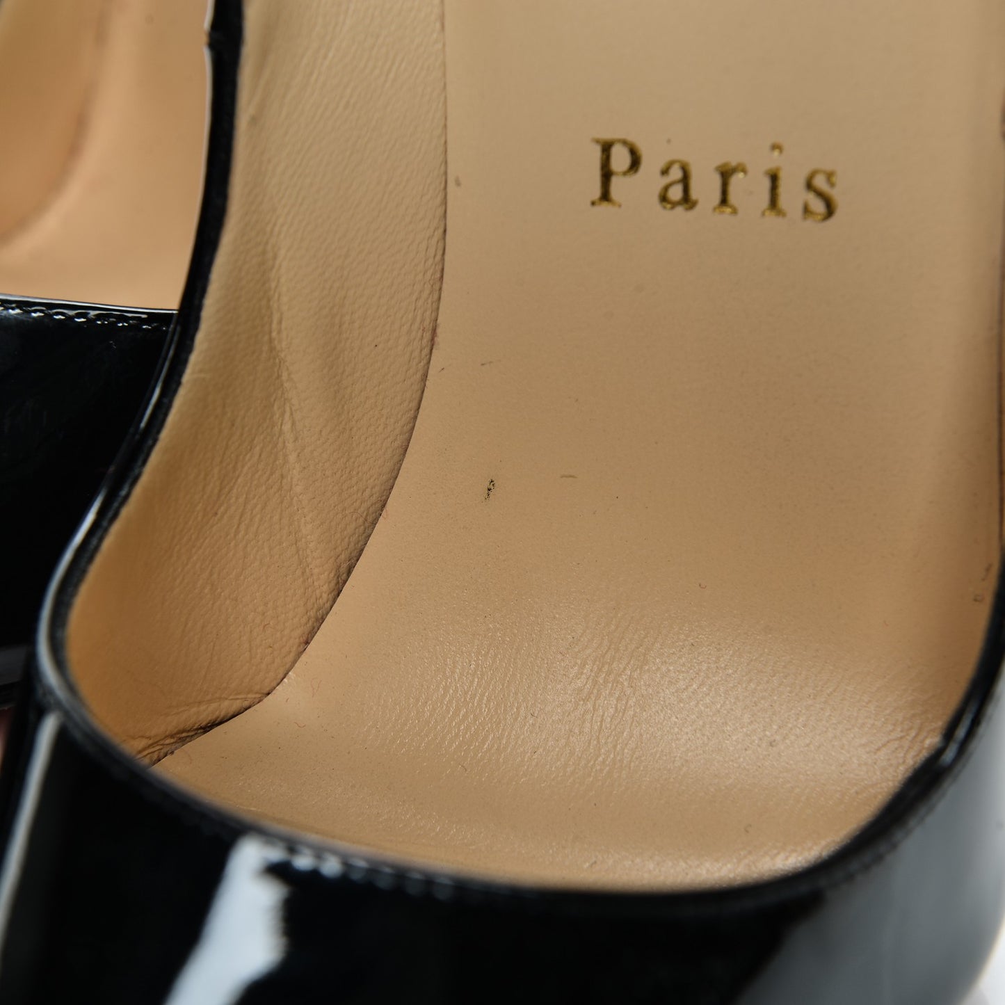 Patent Hot Chick 130 Pumps 36.5 Black