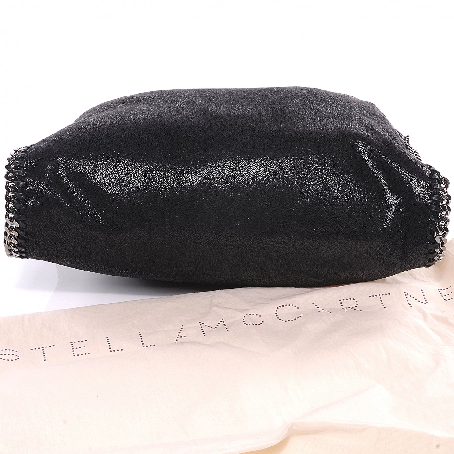 Faux Leather Falabella Black