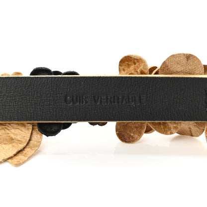 Chanel Metallic Lambskin CC Belt 75 30 Gold 5 of 6