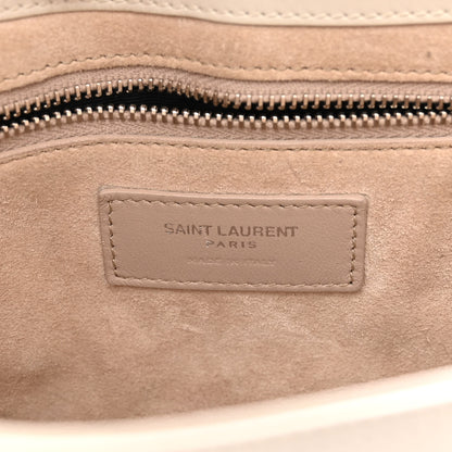 Saint Laurent Smooth Calfskin Le 5 A 7 Hobo Blanc Vintage 6 of 9