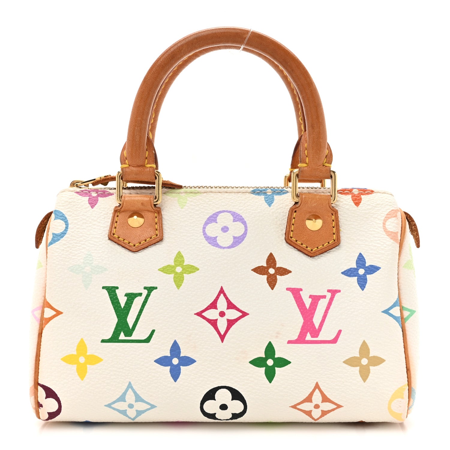 Louis Vuitton Monogram Multicolor Mini Sac HL Speedy White 1 of 14