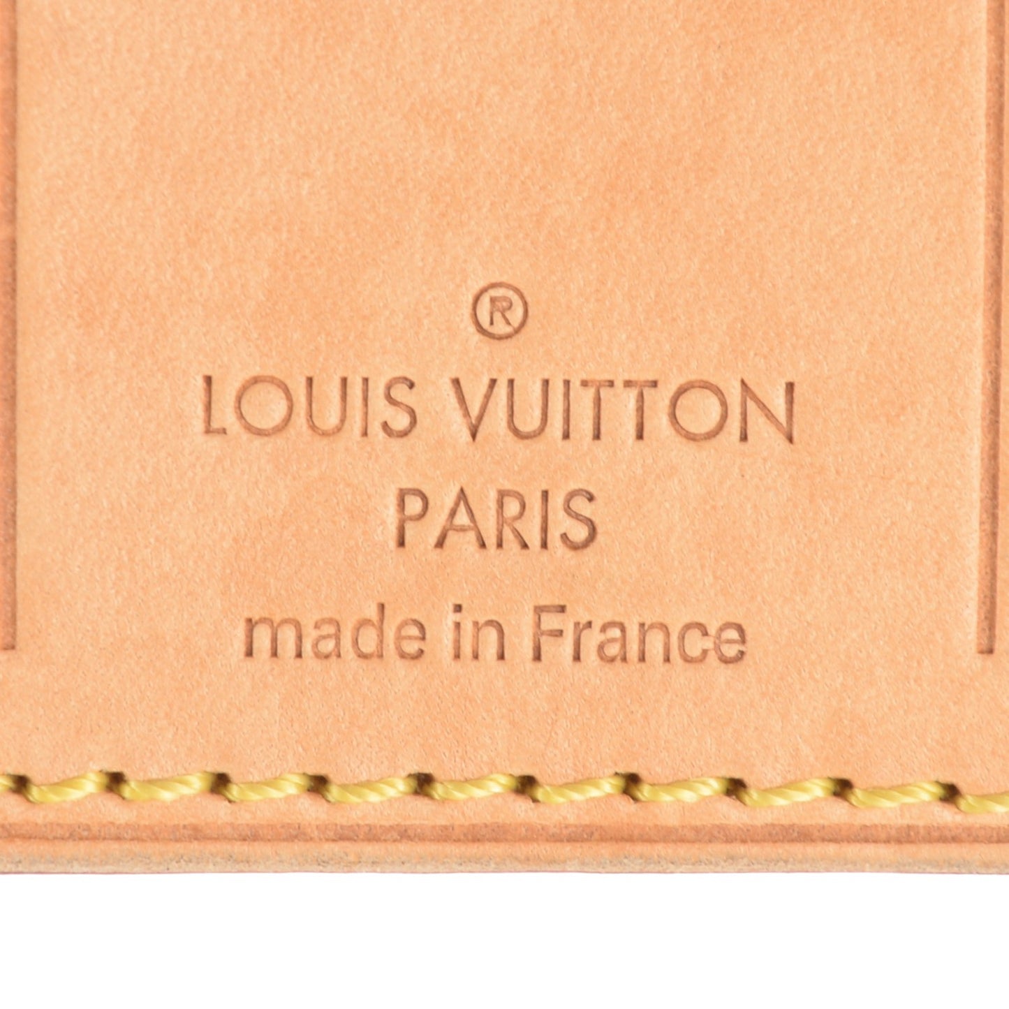 Vachetta Luggage Tag