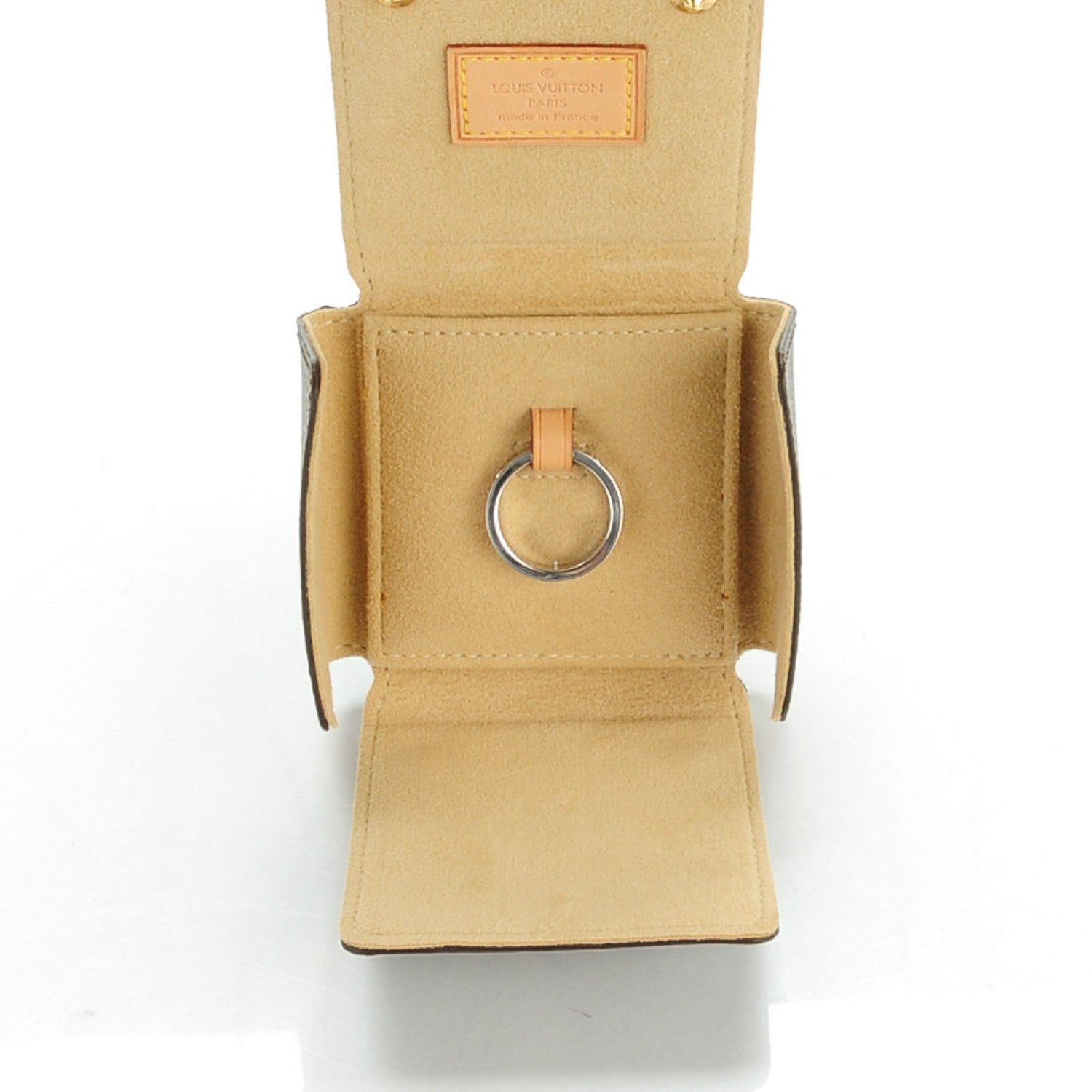 Louis Vuitton 18K White Gold Empreinte Ring with Case 60 9 3 of 9