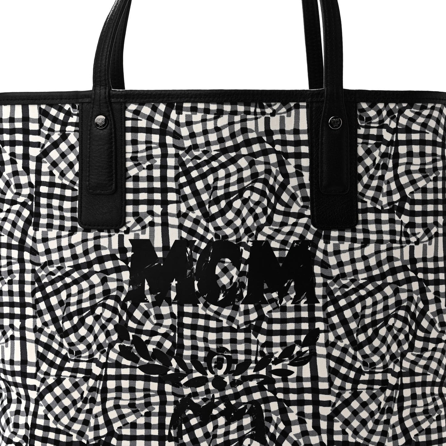 Visetos Medium Liz Reversible Shopper Tote Black