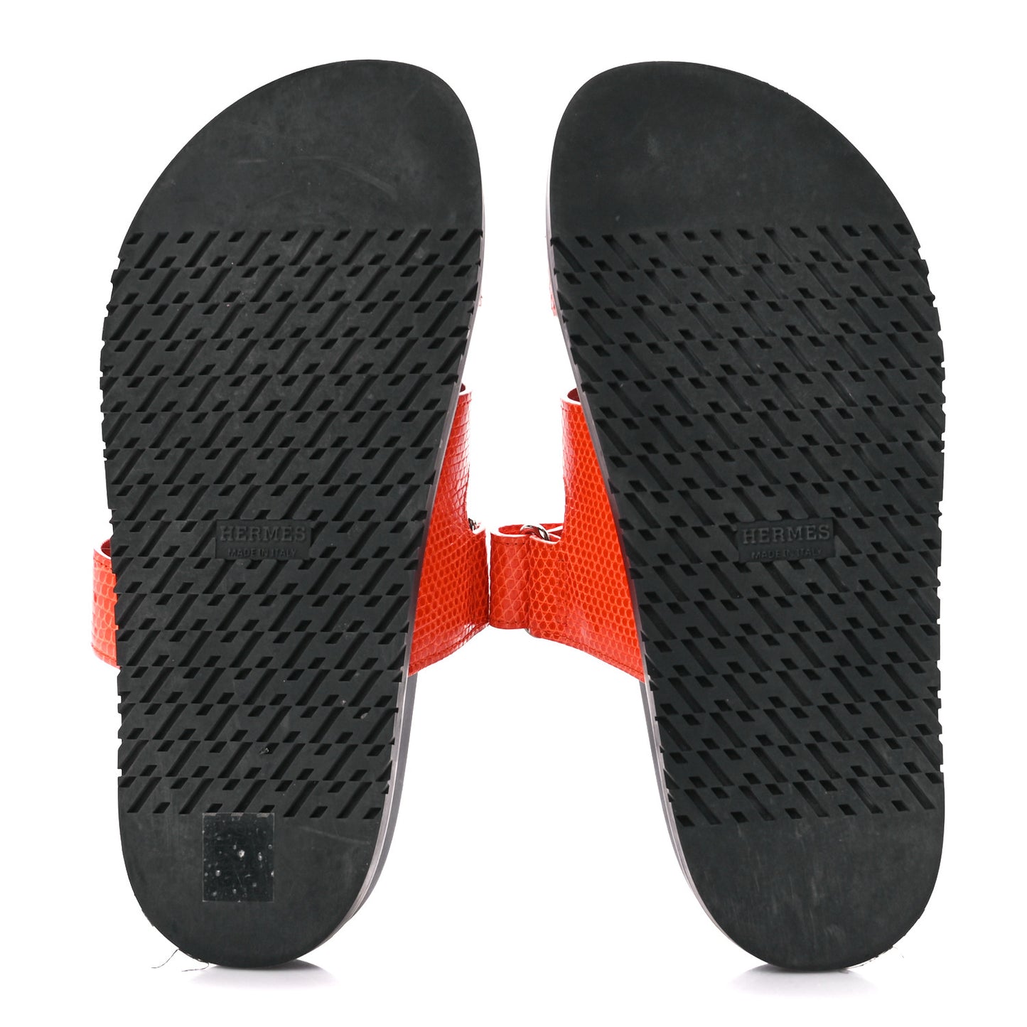 Lizard Womens Chypre Sandals 38 Orange Synthetique