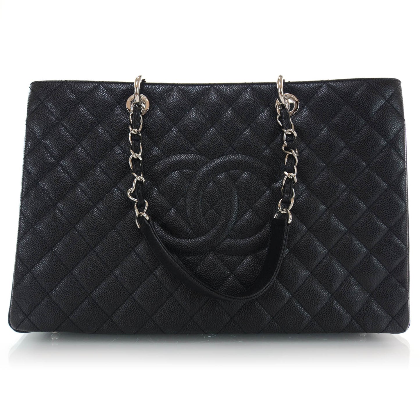 Caviar XL Grand Shopping Tote GST Black