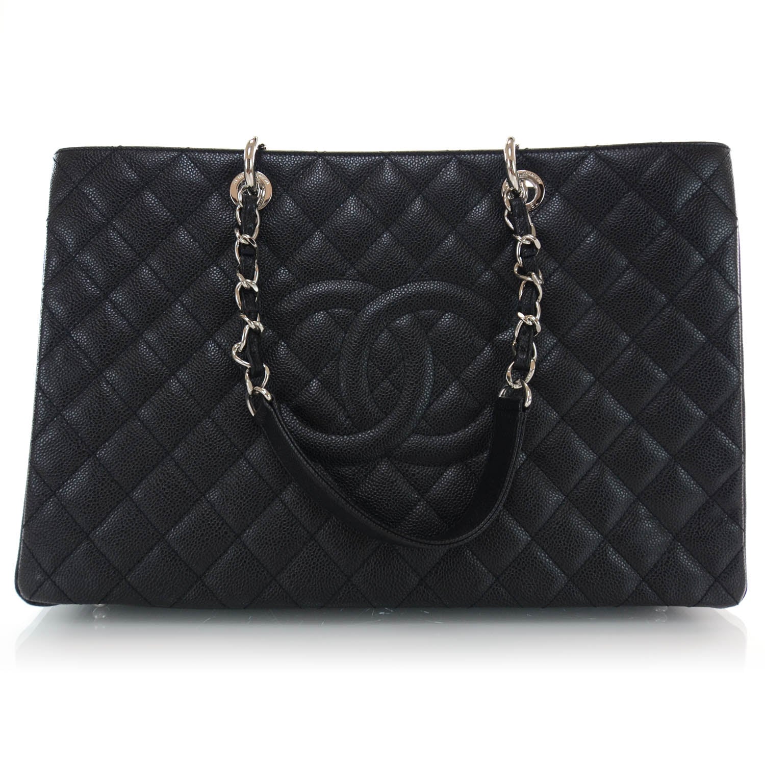 Chanel Caviar XL Grand Shopping Tote GST Black 1 of 10