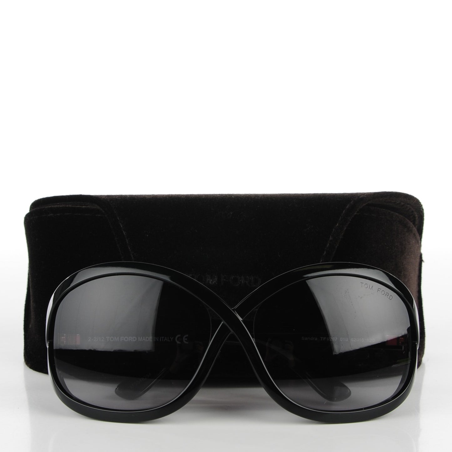 Sandra Crossover Sunglasses TF9297 Black