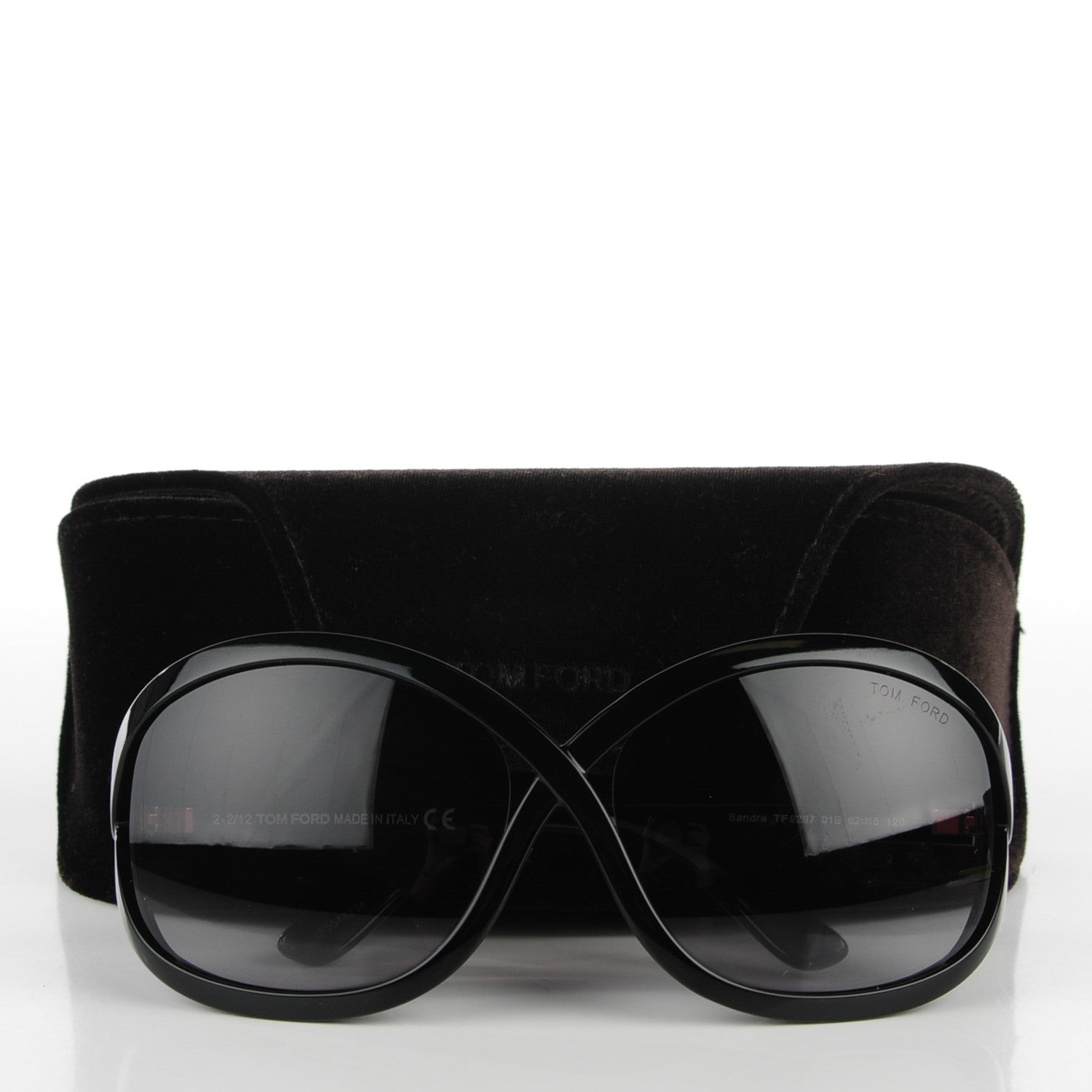 Tom Ford Sandra Crossover Sunglasses TF9297 Black 8 of 8
