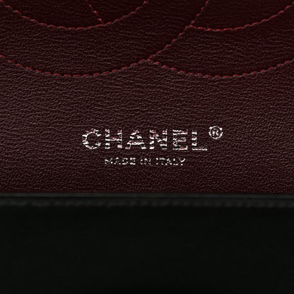 Chanel Lambskin Quilted Jumbo Double Flap Black 6 of 9
