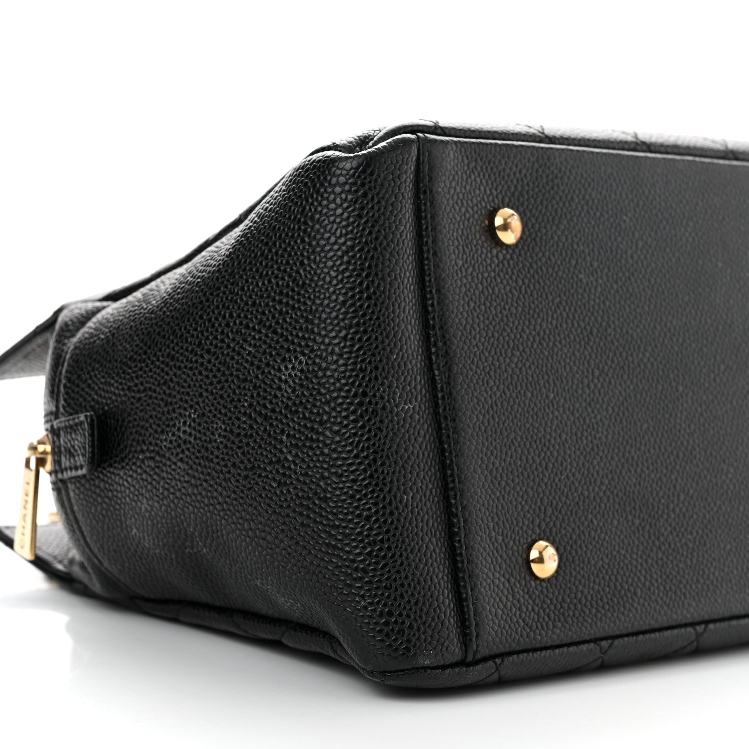 Chanel Caviar Quilted Petit Timeless Tote PTT Black 9 of 11