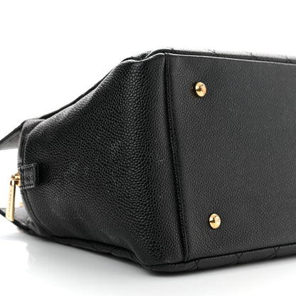 Chanel Caviar Quilted Petit Timeless Tote PTT Black 9 of 11