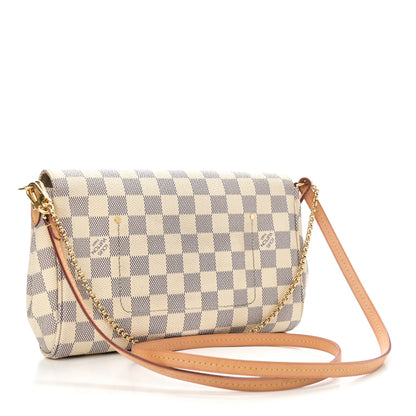 Louis Vuitton Damier Azur Favorite MM 3 of 10