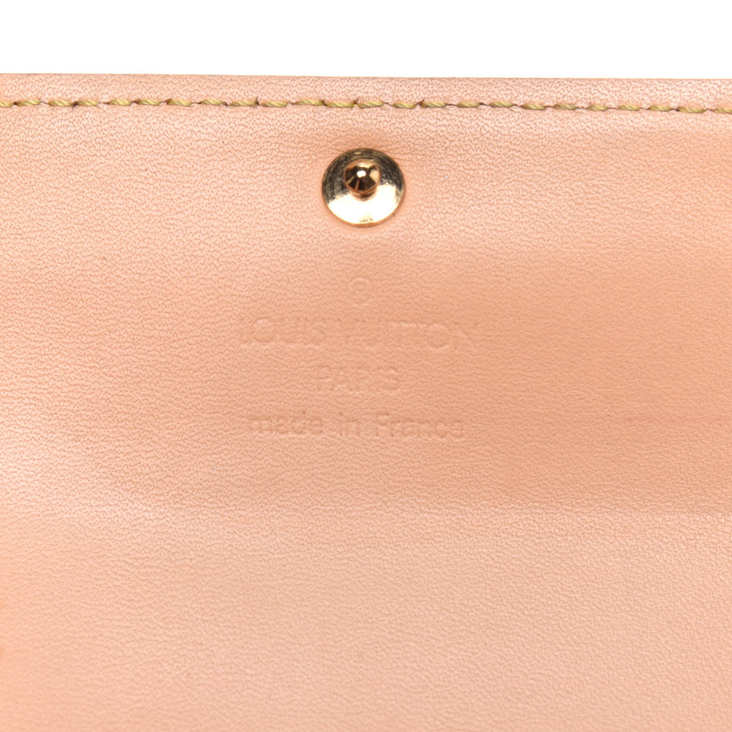 Louis Vuitton Monogram Multicolor Porte-Monnaie Plat Coin Purse White 6 of 12