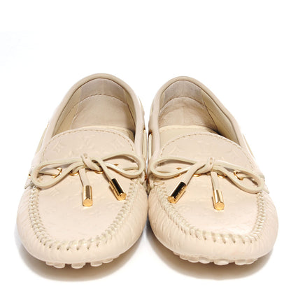 Louis Vuitton Empreinte Gloria Loafer Beige Size 37.5 2 of 6