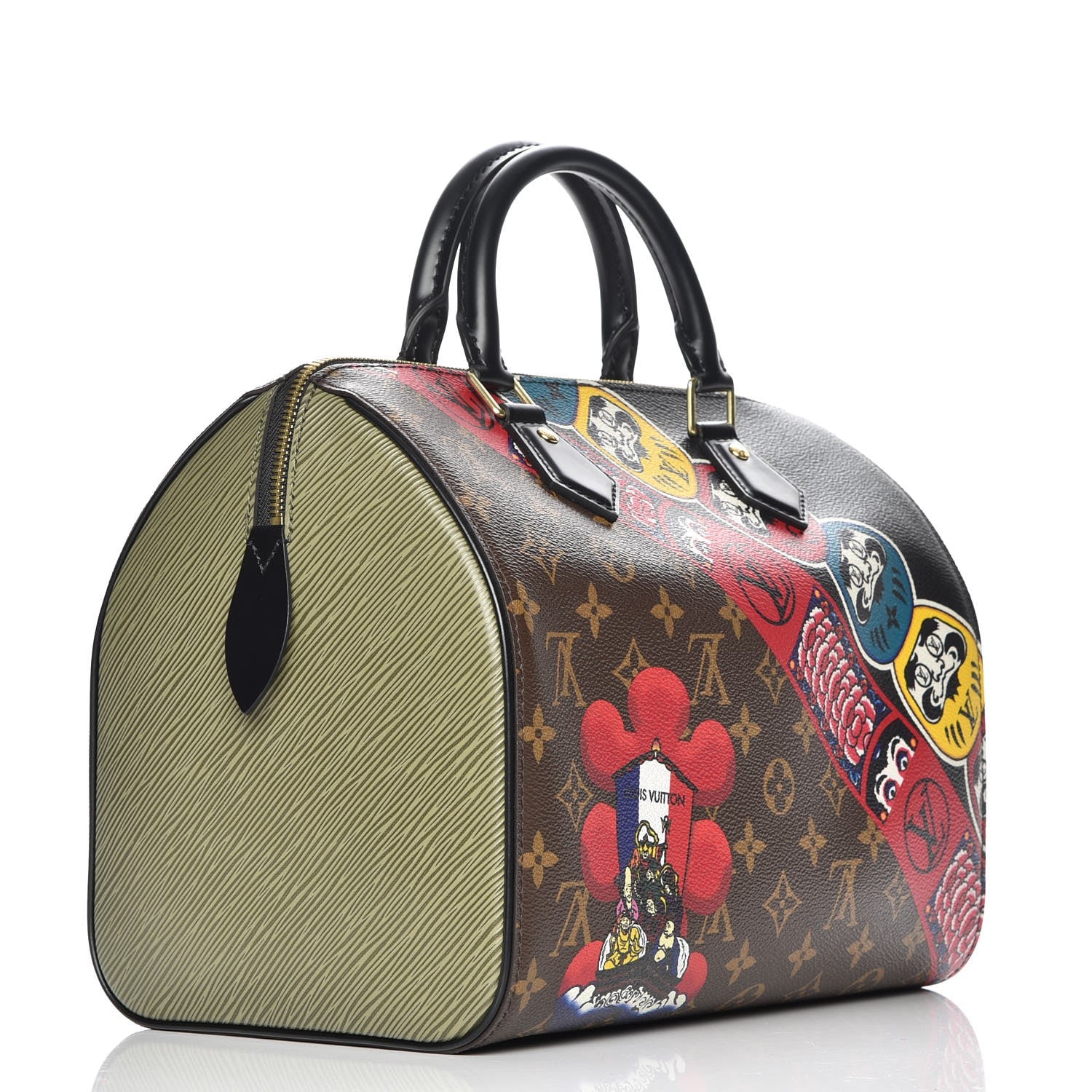 Louis Vuitton Monogram Kabuki Speedy 30 3 of 7