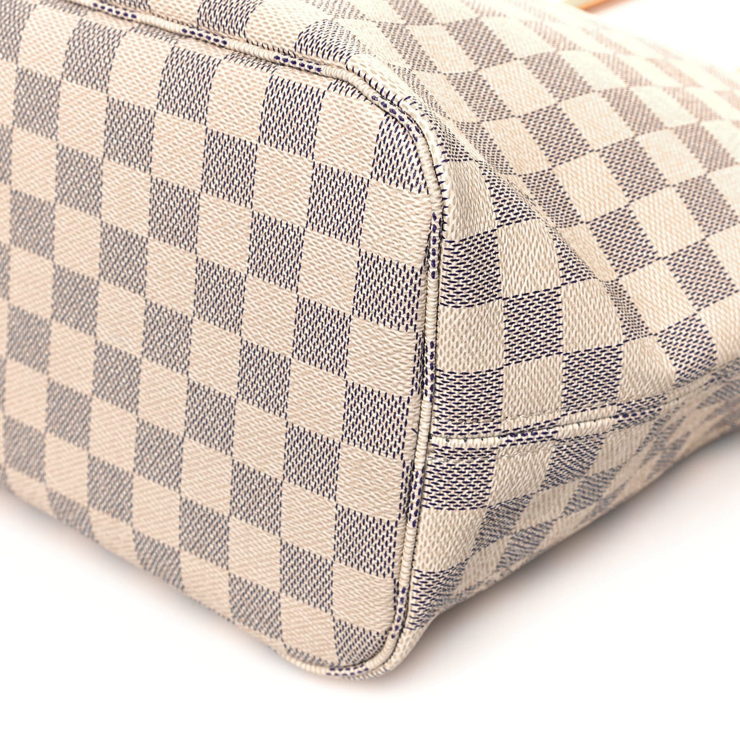 Damier Azur Neo Neverfull MM Rose Ballerine