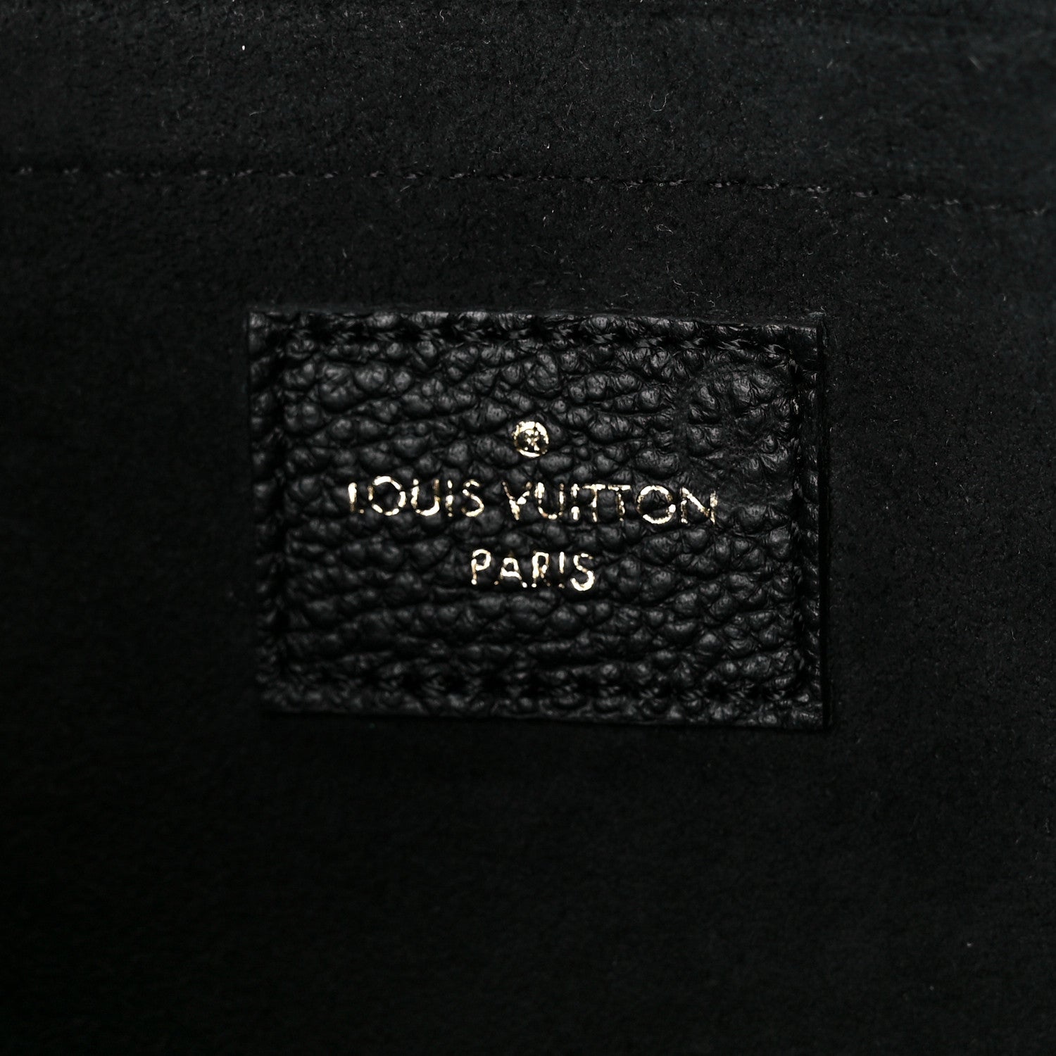 Louis Vuitton Empreinte Pochette Felicie Chain Wallet Black 8 of 12