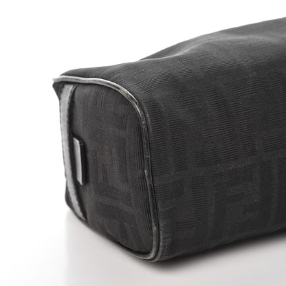 Fendi Zucca Zip Top Tote Black 11 of 11