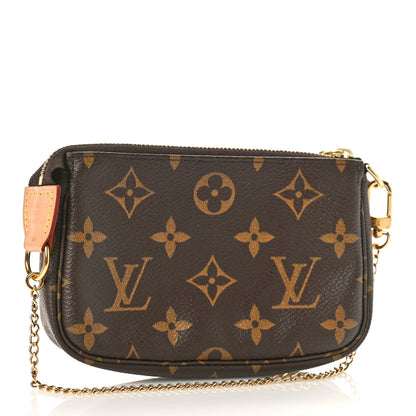 Louis Vuitton Monogram Mini Pochette Accessories 3 of 10