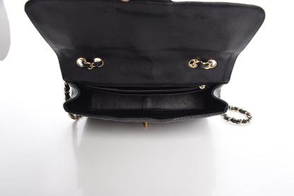 Chanel Caviar Quilted Jumbo Single Flap Black 5 of 13