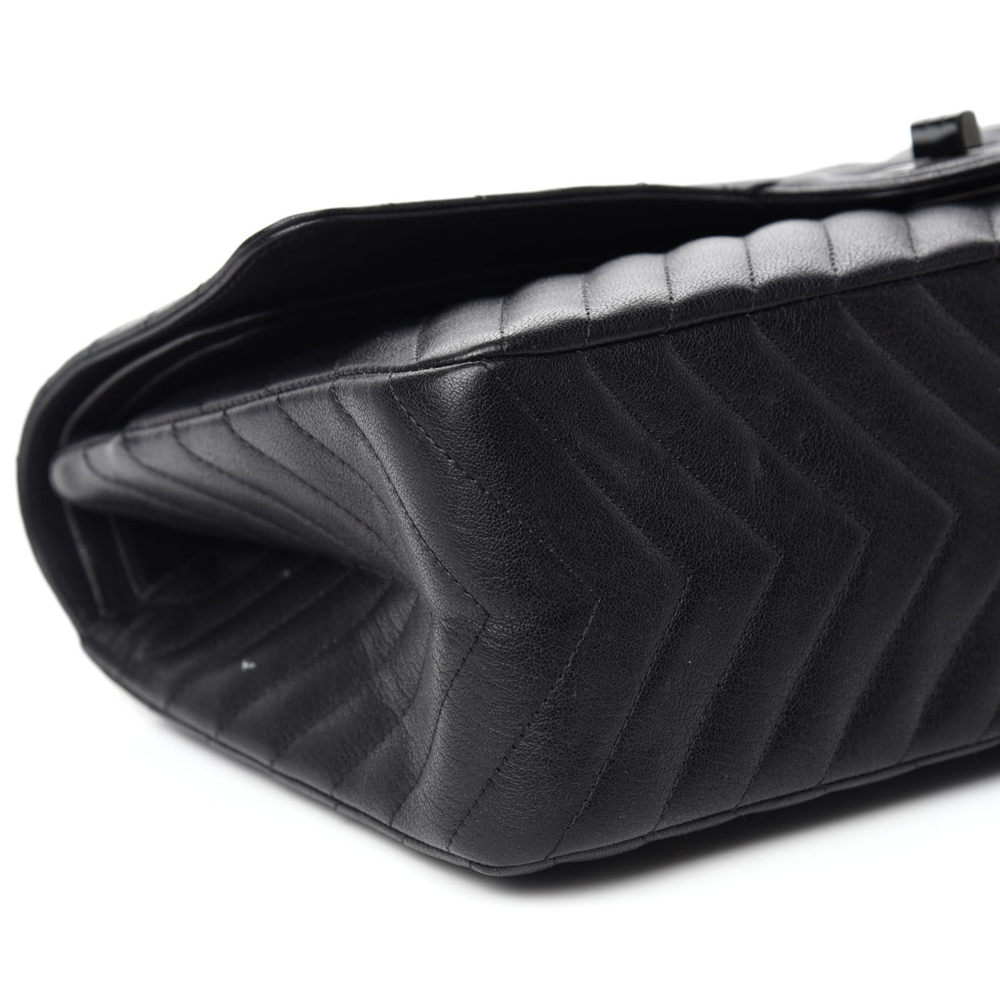 Sheepskin Chevron Quilted 2.55 Reissue 227 Flap So Black