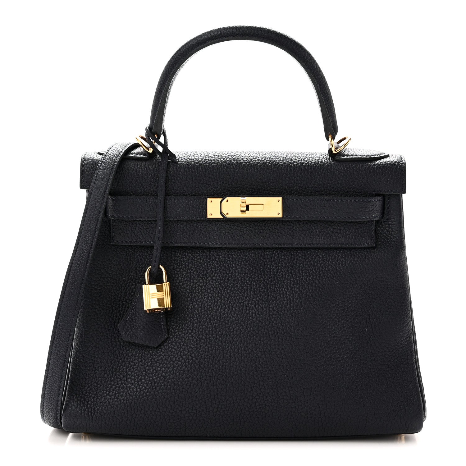 Hermes Togo Kelly Retourne 28 Bleu Nuit 1 of 10