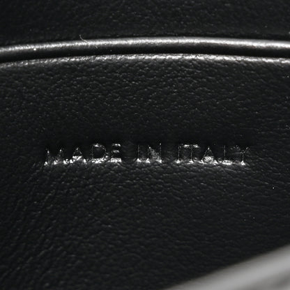 Celine Shiny Smooth Calfskin Triomphe Card Holder Black 7 of 8