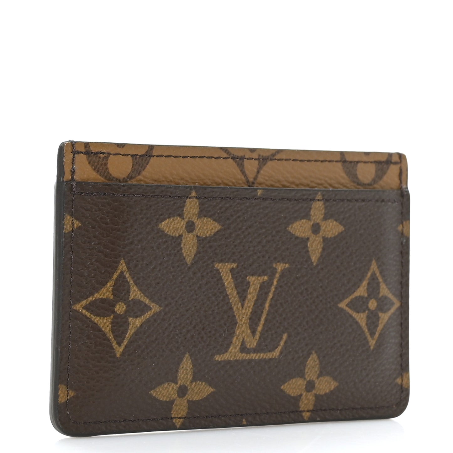 Reverse Monogram Card Holder